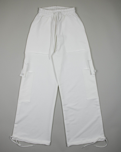 TETO 0691/1  Брюки "карго" (цвет: Кремовый)