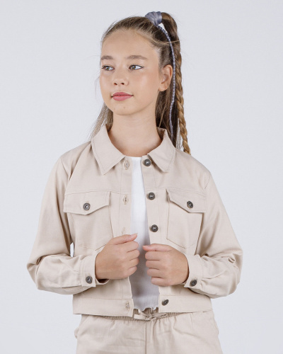 DMB KIDS 2910 Джинсовка (цвет: Бежевый)