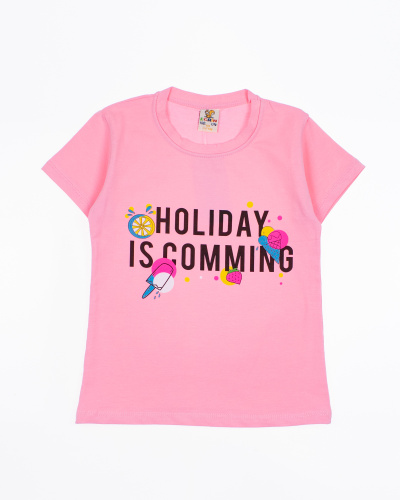 ECRIN 5067/ Футболка (цвет: Розовый)