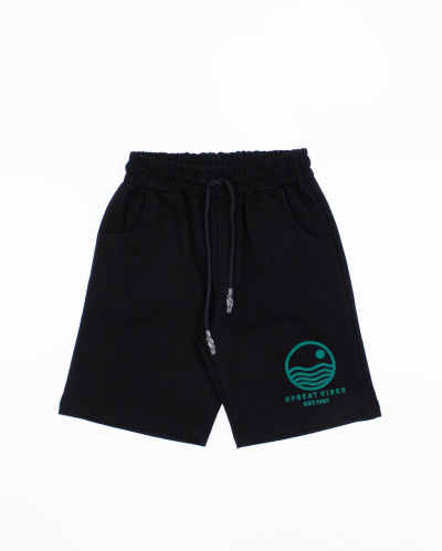 BENETI 4075 Шорты (цвет: Черный с зеленым)